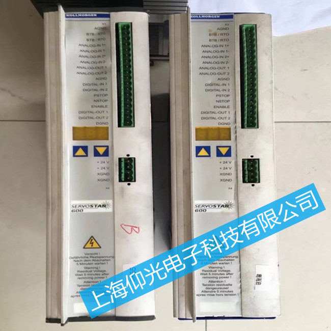 塑料行業(yè)科爾摩根伺服驅(qū)動器維修-Servostar601系列報警n04故障維修